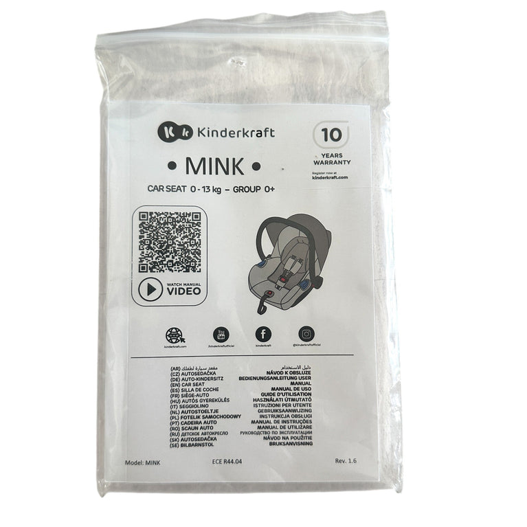 KinderKraft 3 In 1 Prime Travel System With Accessories - Navy