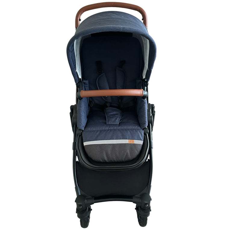 KinderKraft 3 In 1 Prime Travel System With Accessories - Navy