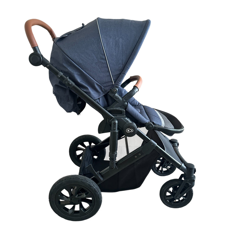 KinderKraft 3 In 1 Prime Travel System With Accessories - Navy