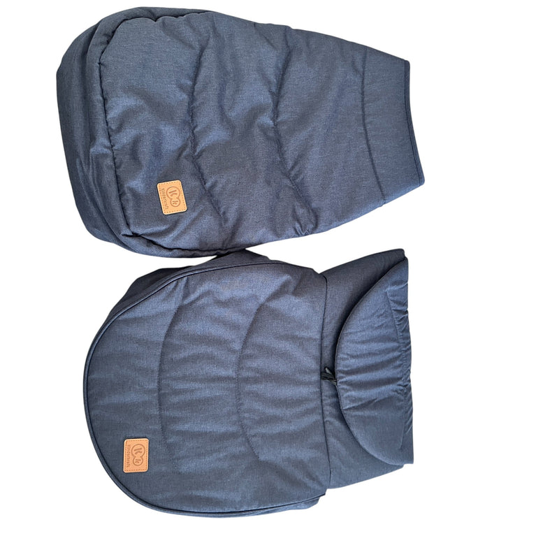 KinderKraft 3 In 1 Prime Travel System With Accessories - Navy