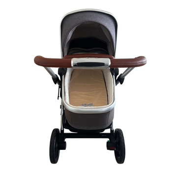 Silver Cross Wave Stroller with Double Bassinet