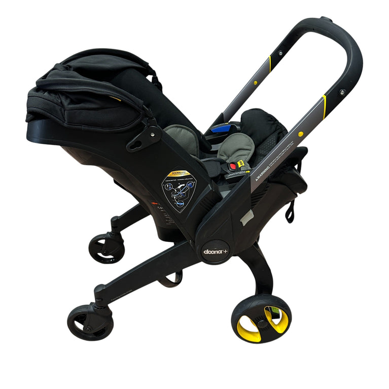 Doona Infant Car Seat & Stroller Travel System - Nitro Black (2022)