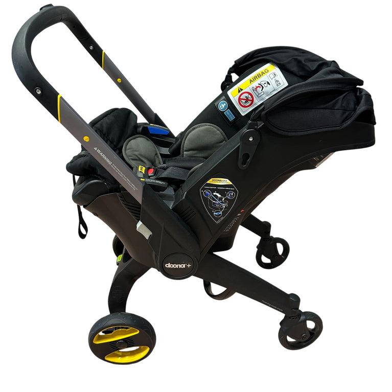 Doona Infant Car Seat & Stroller Travel System - Nitro Black (2022)
