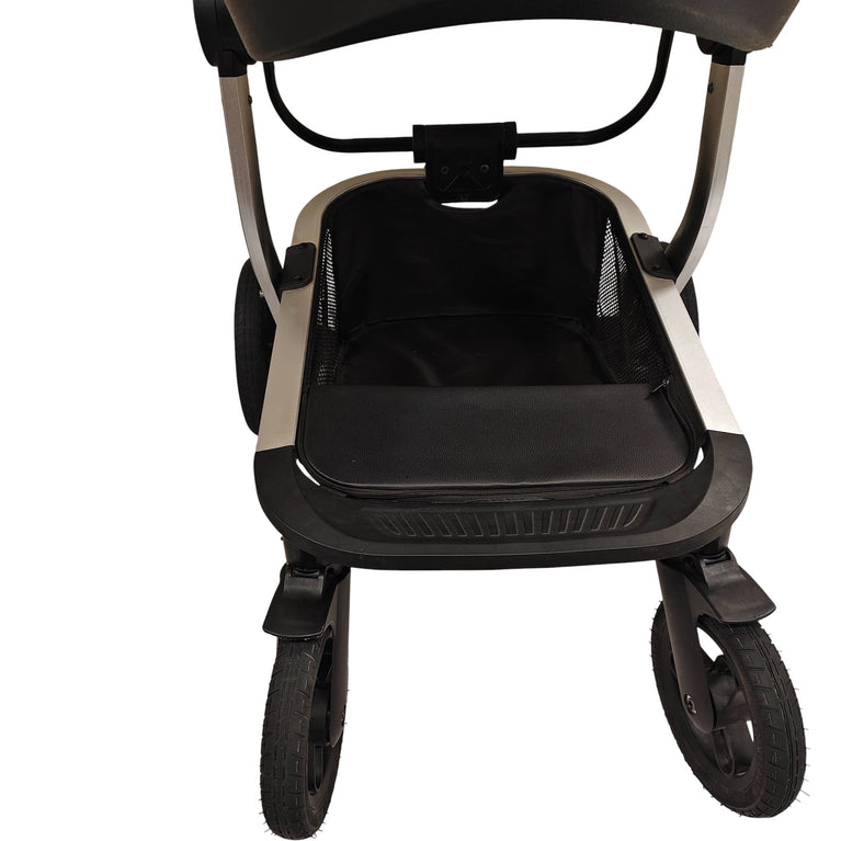 Kikkaboo Irene 3-in-1 Stroller System - Grey/Silver