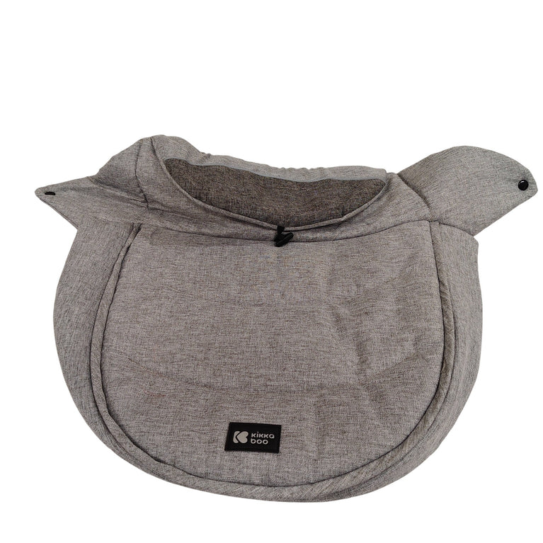 Kikkaboo Irene 3-in-1 Stroller System - Grey/Silver