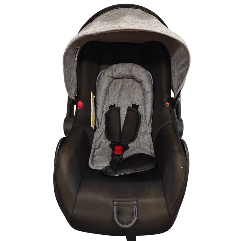Kikkaboo Irene 3-in-1 Stroller System - Grey/Silver