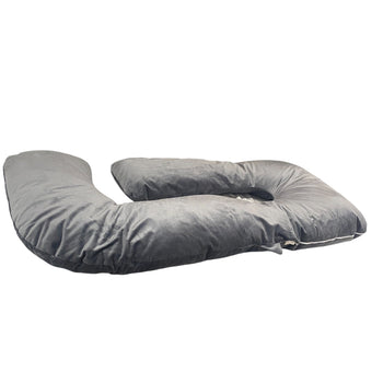 Momcozy Pregnancy Pillows for Sleeping, U Shaped - Grey