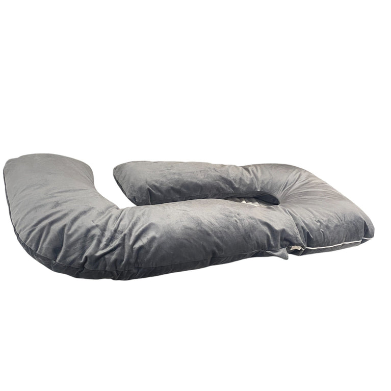 Momcozy Pregnancy Pillows for Sleeping, U Shaped - Grey