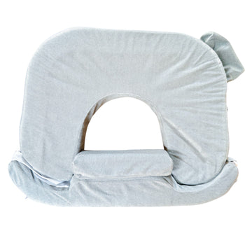 My Brest Friend Twin Plus Deluxe Pillow- Evening Gray