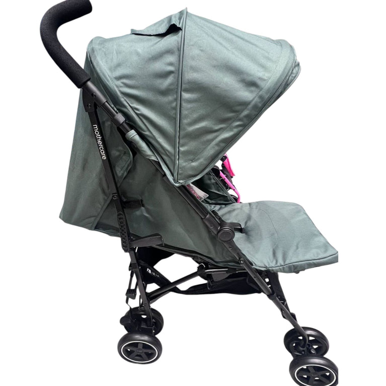 Mothercare-Iria-Stroller-Black/Fern-1-1