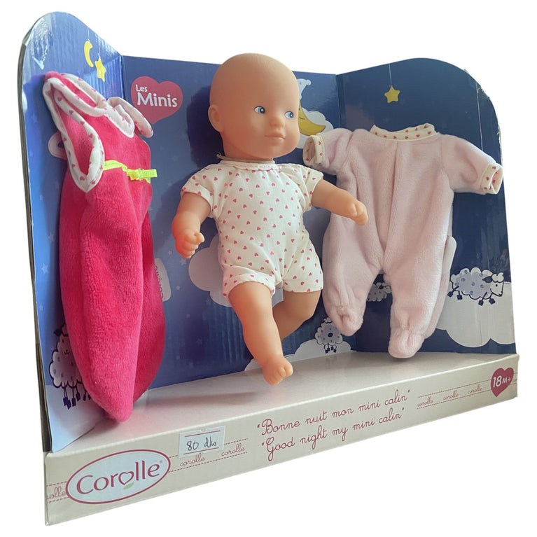 Corolle Mini Calin Good Night Doll Play Set - Blossom Garden