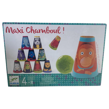 DJECO Knock Em Down Game - Maxi Chamboul