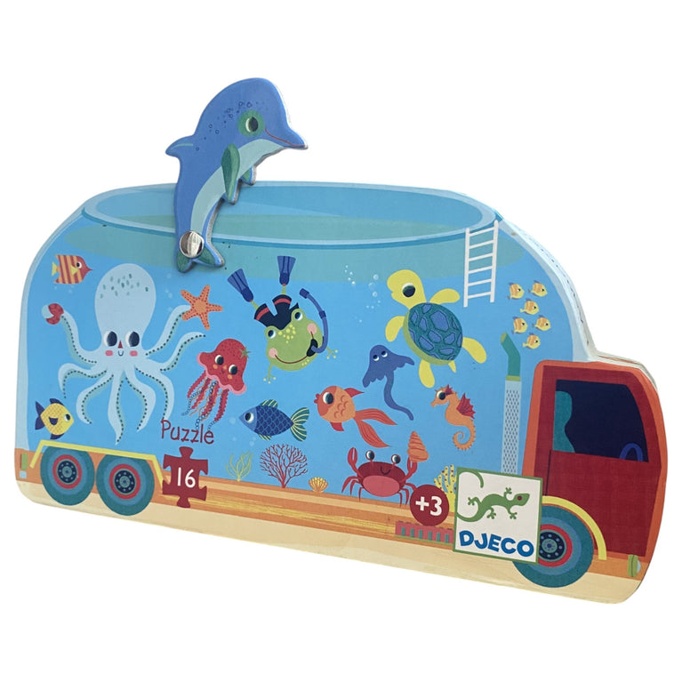 DJECO The Aquarium 16 Piece Puzzle