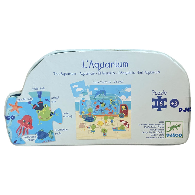 DJECO The Aquarium 16 Piece Puzzle