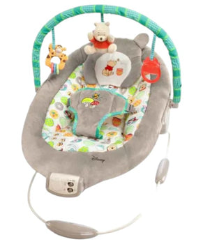 Disney Baby - Winnie The Pooh Dots & Hunny Pots Bouncer - Grey
