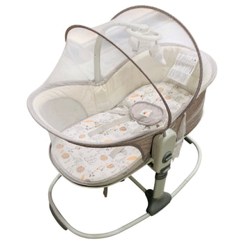 Mastela-Baby-Bassinet-And-Rocker-Grey-1-1