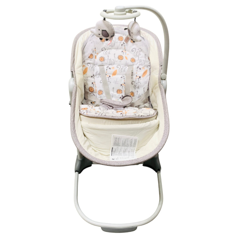 Mastela-Baby-Bassinet-And-Rocker-Grey-1-4
