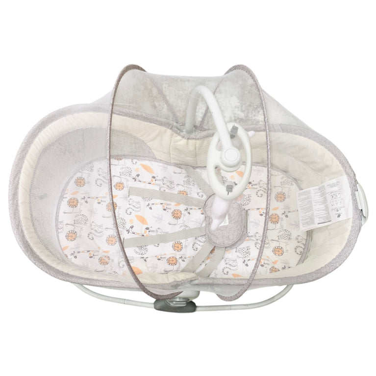 Mastela-Baby-Bassinet-And-Rocker-Grey-1-7
