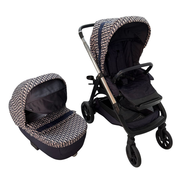 Christian-Dior-Bassinet-and-Stroller-Combo-Black-1-1