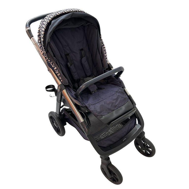 Christian-Dior-Bassinet-and-Stroller-Combo-Black-1-2