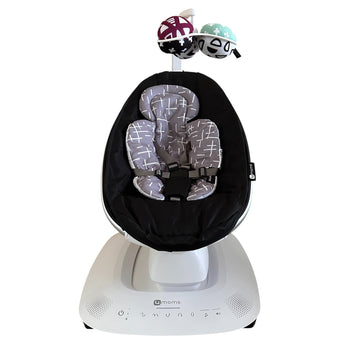 4moms MamaRoo 5.0 Multi-Motion Baby Swing with Newborn Insert - Grey