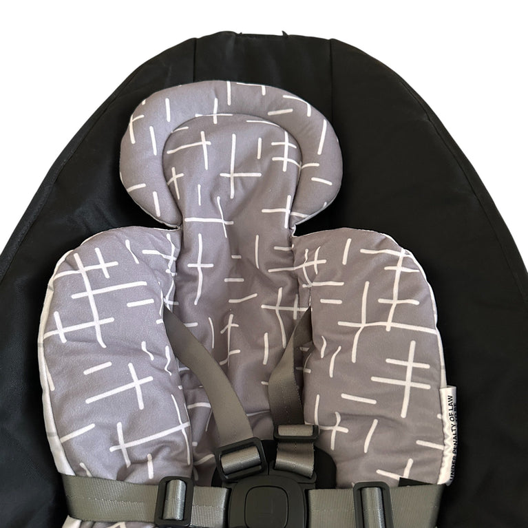 4moms MamaRoo 5.0 Multi-Motion Baby Swing with Insert - Black