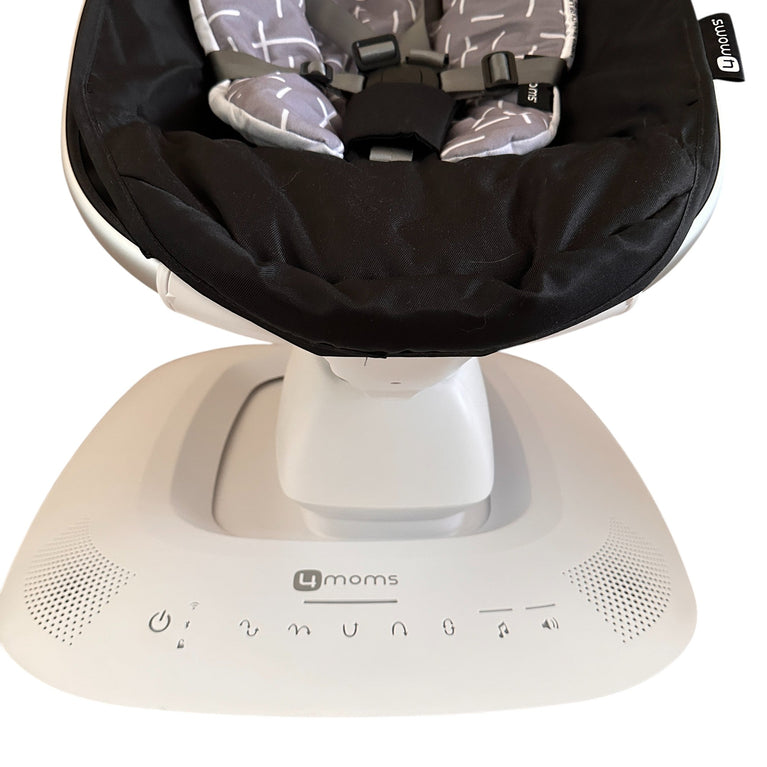 4moms MamaRoo 5.0 Multi-Motion Baby Swing with Insert - Black