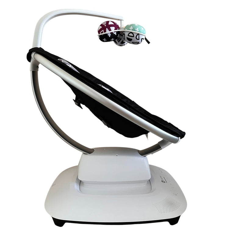 4moms MamaRoo 5.0 Multi-Motion Baby Swing with Insert - Black