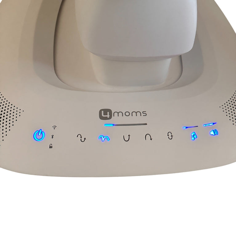4moms MamaRoo 5.0 Multi-Motion Baby Swing with Insert - Black