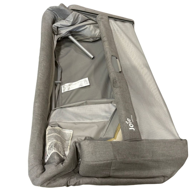 Joie Roomie Glide Bedside Crib - Grey