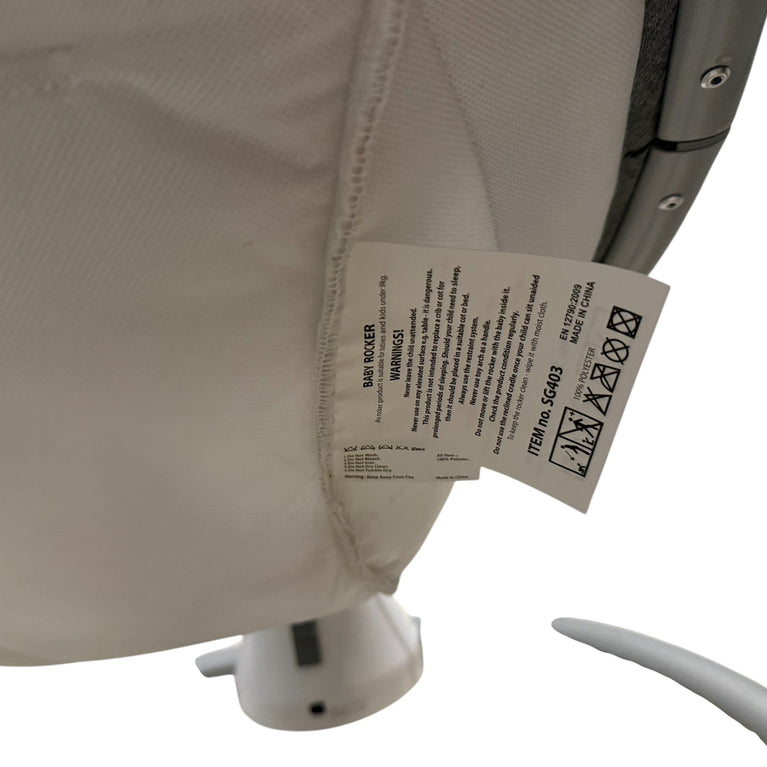 MOON Baby Swing with Music (0-6 Months) - Grey