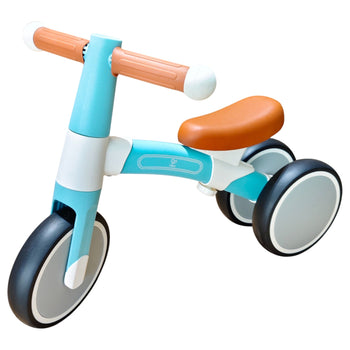 Hape Toddler Ride On Balance Bike - Light Blue