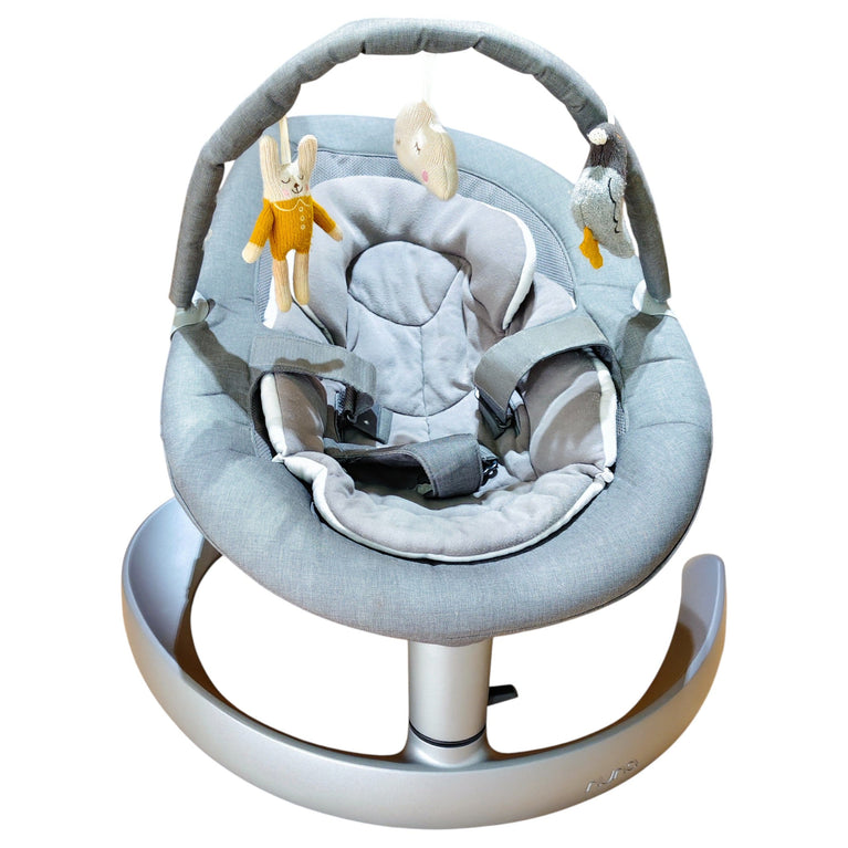 Nuna Leaf Grow Soother Swing - Quartz with Toybar