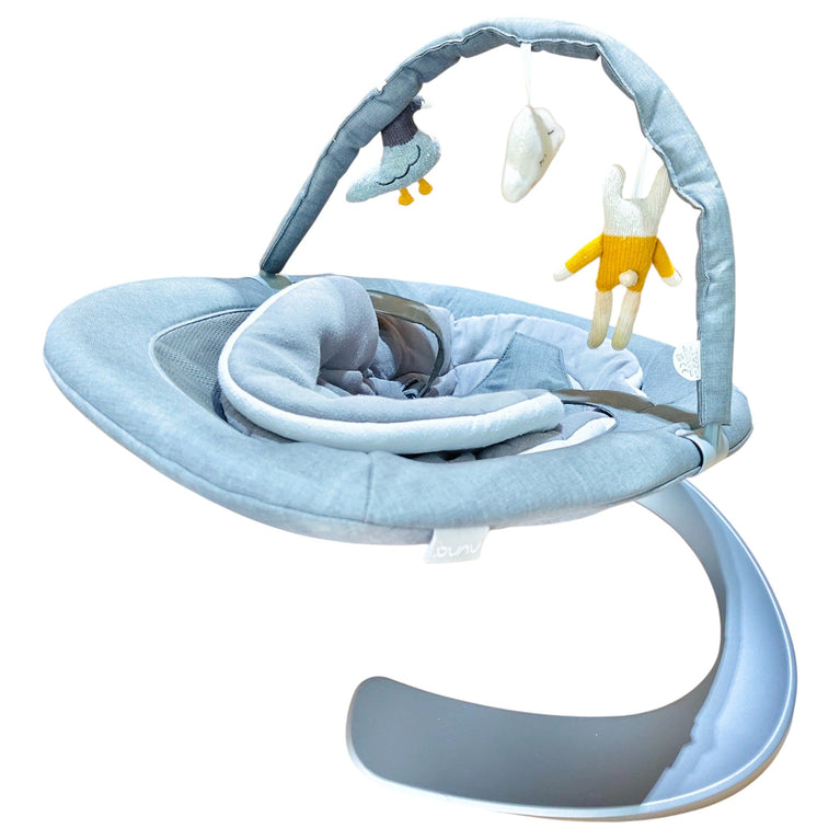 Nuna Leaf Grow Soother Swing - Quartz with Toybar