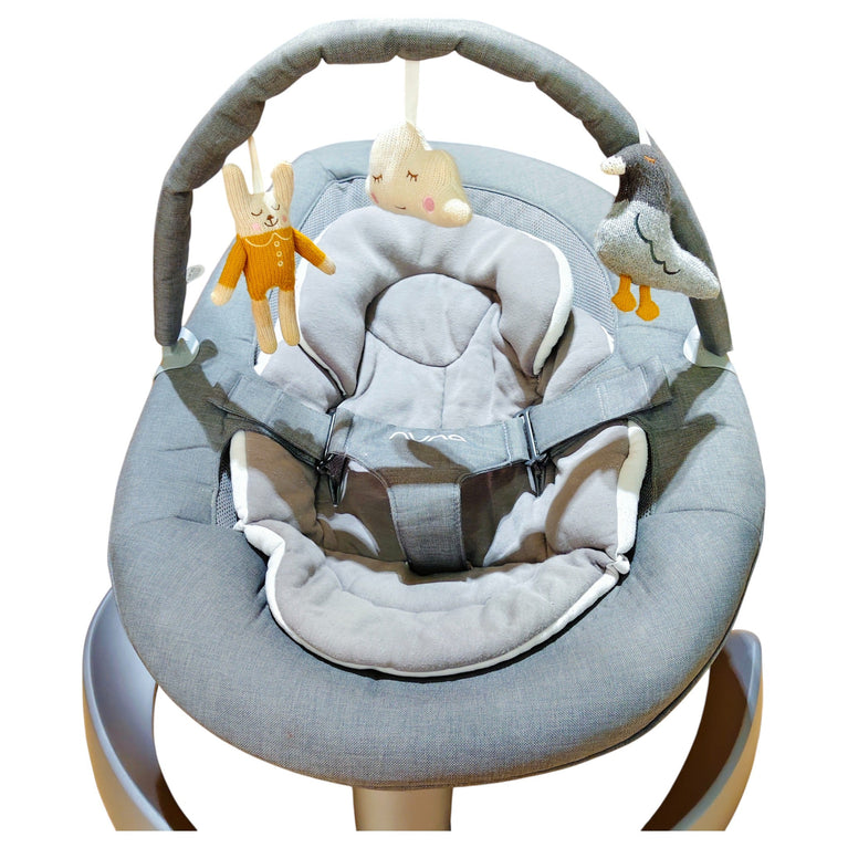 Nuna Leaf Grow Soother Swing - Quartz with Toybar
