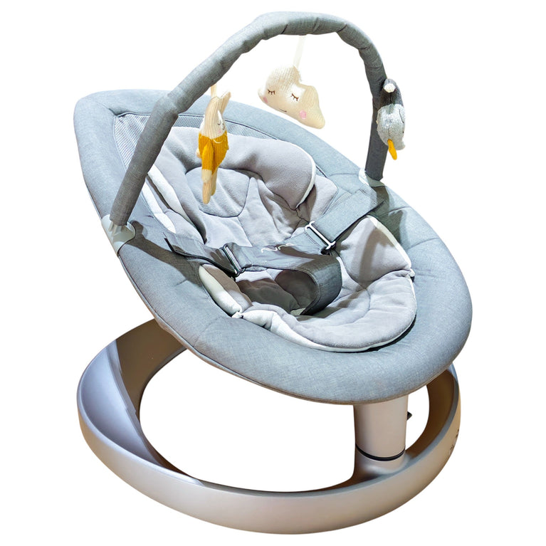 Nuna Leaf Grow Soother Swing - Quartz with Toybar