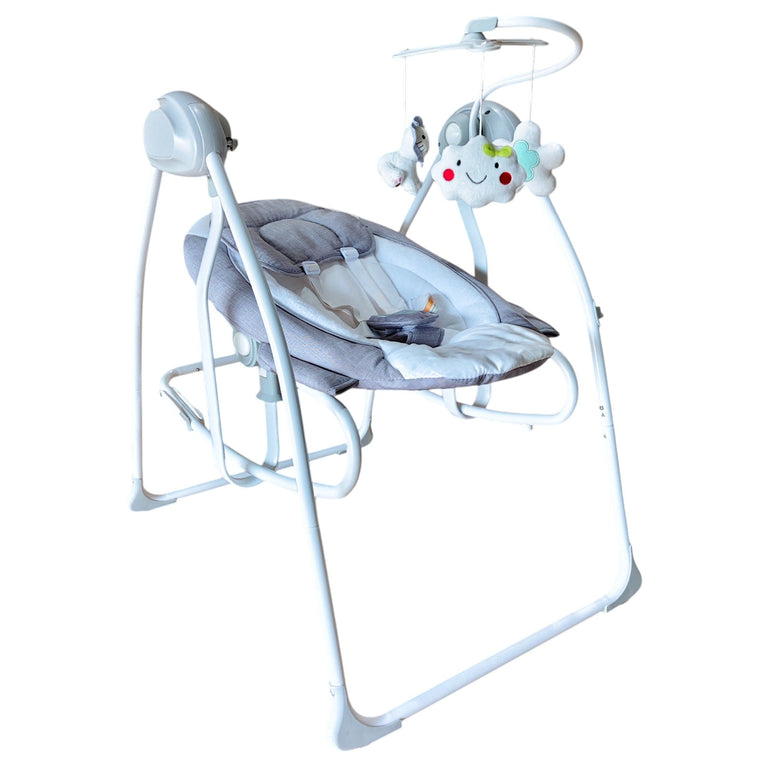 Bumble & Bird 3-in-1 Baby Swing, Seat & Rocker - Grey