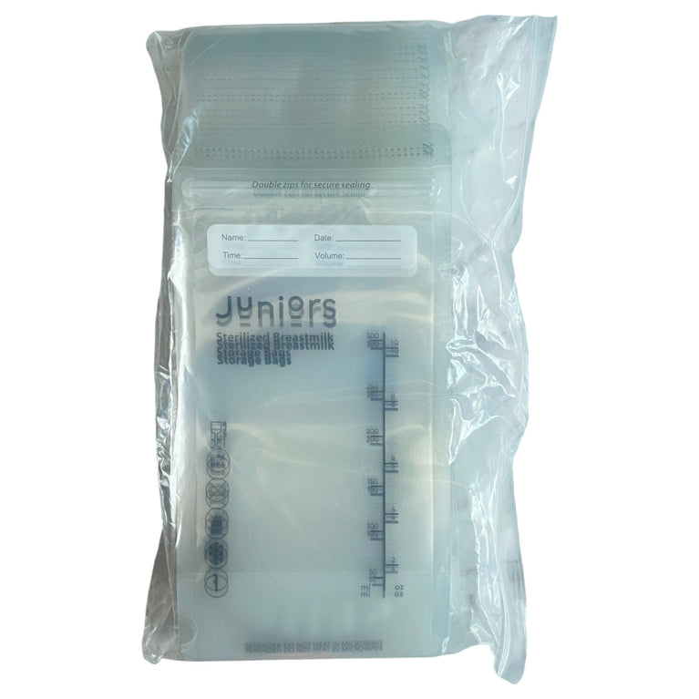 Juniors Sterilized Breast Milk Storage Bags - 50 pcs