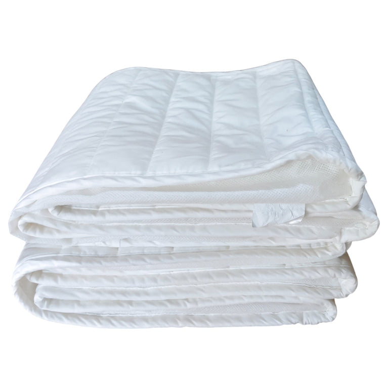 IKEA LEN Baby Cot Bumper Pad - White 60x120 cm