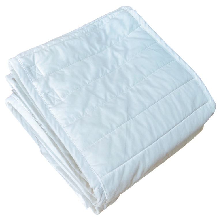 IKEA LEN Baby Cot Bumper Pad - White 60x120 cm