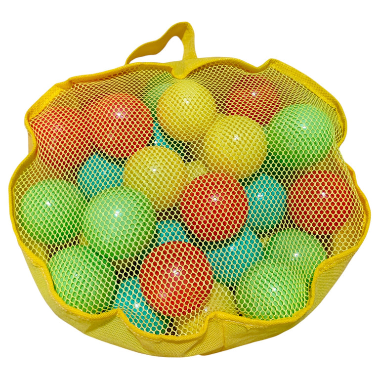 Set of 28 Coloured Balls with Bag