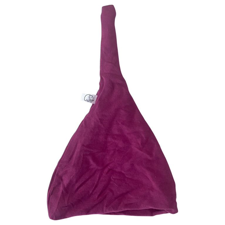 Anvi baby Knotted Beanie & Swaddle Set-Purple Rain