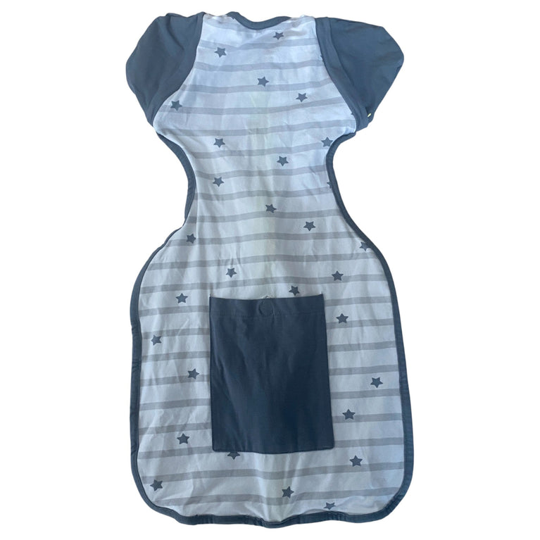 BBLUV 3-in-1 Evolutive Swaddle With Removable Sleeves (Medium)-Grey