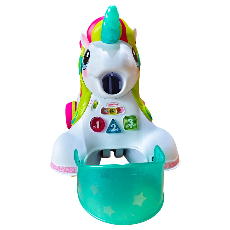 Infantino 3-In-1 Sit, Walk & Ride Unicorn