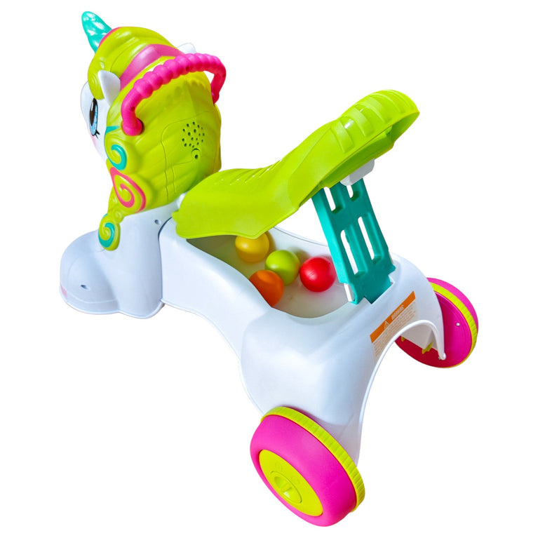 Infantino 3-In-1 Sit, Walk & Ride Unicorn
