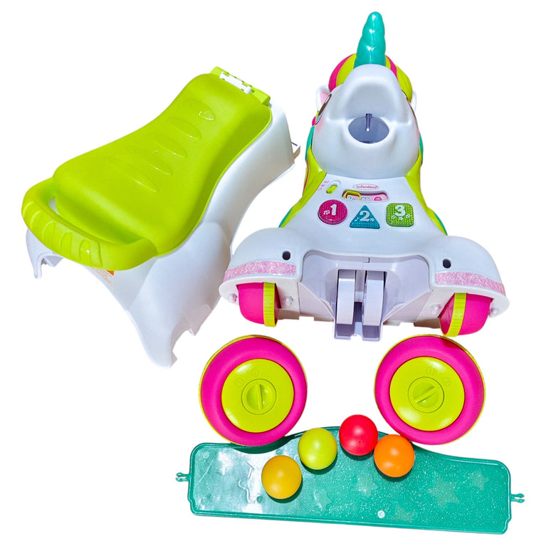 Infantino 3-In-1 Sit, Walk & Ride Unicorn