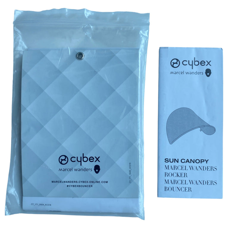 Cybex Wanders Rocker and Bouncer - White