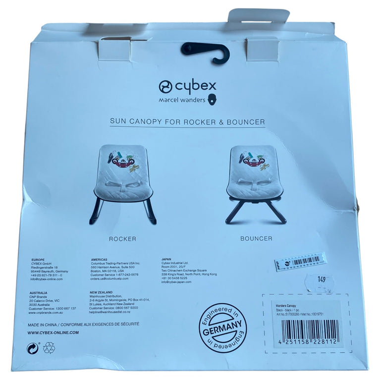 Cybex Wanders Rocker and Bouncer - White