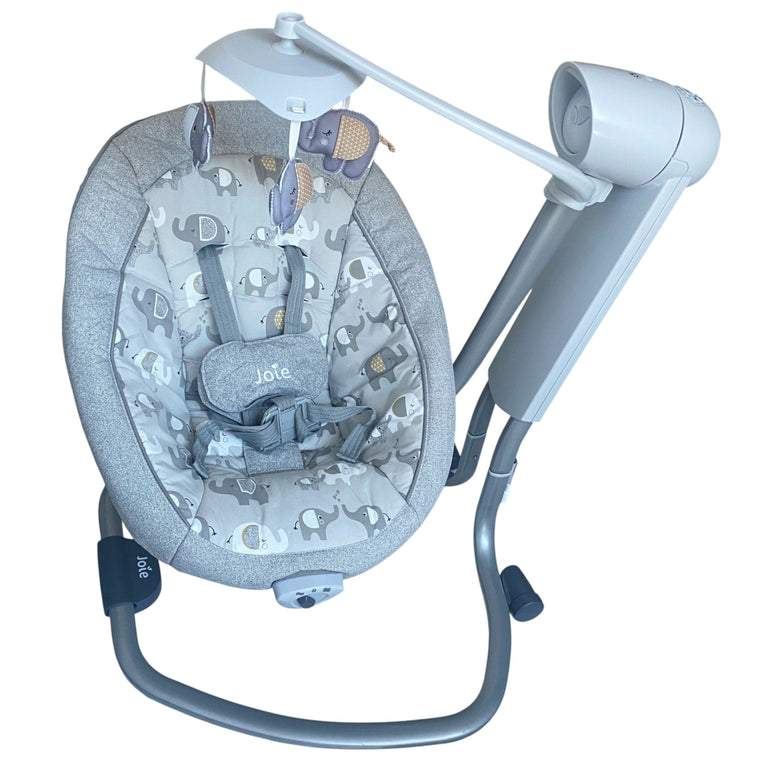 Joie Serina Swivel Baby Swing- Elephant Duo