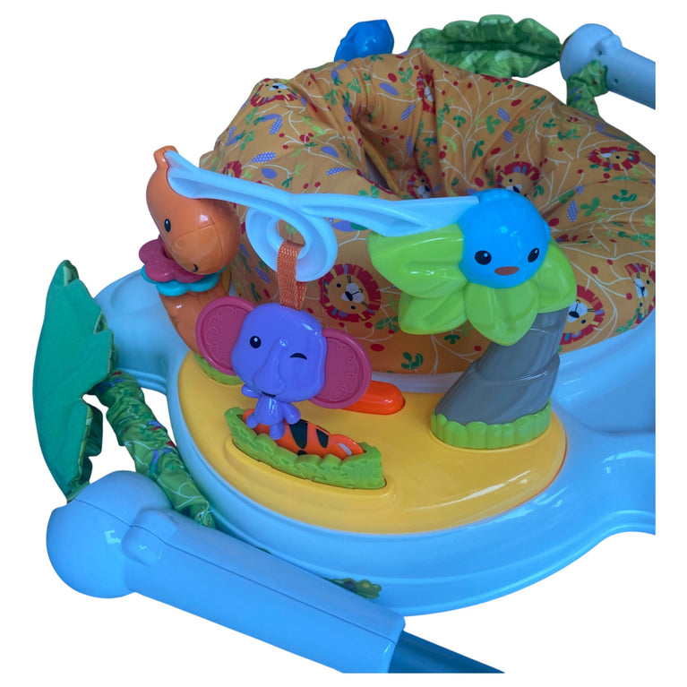 Little Learners Jungle Jumper With Lights & Music - Multicolor